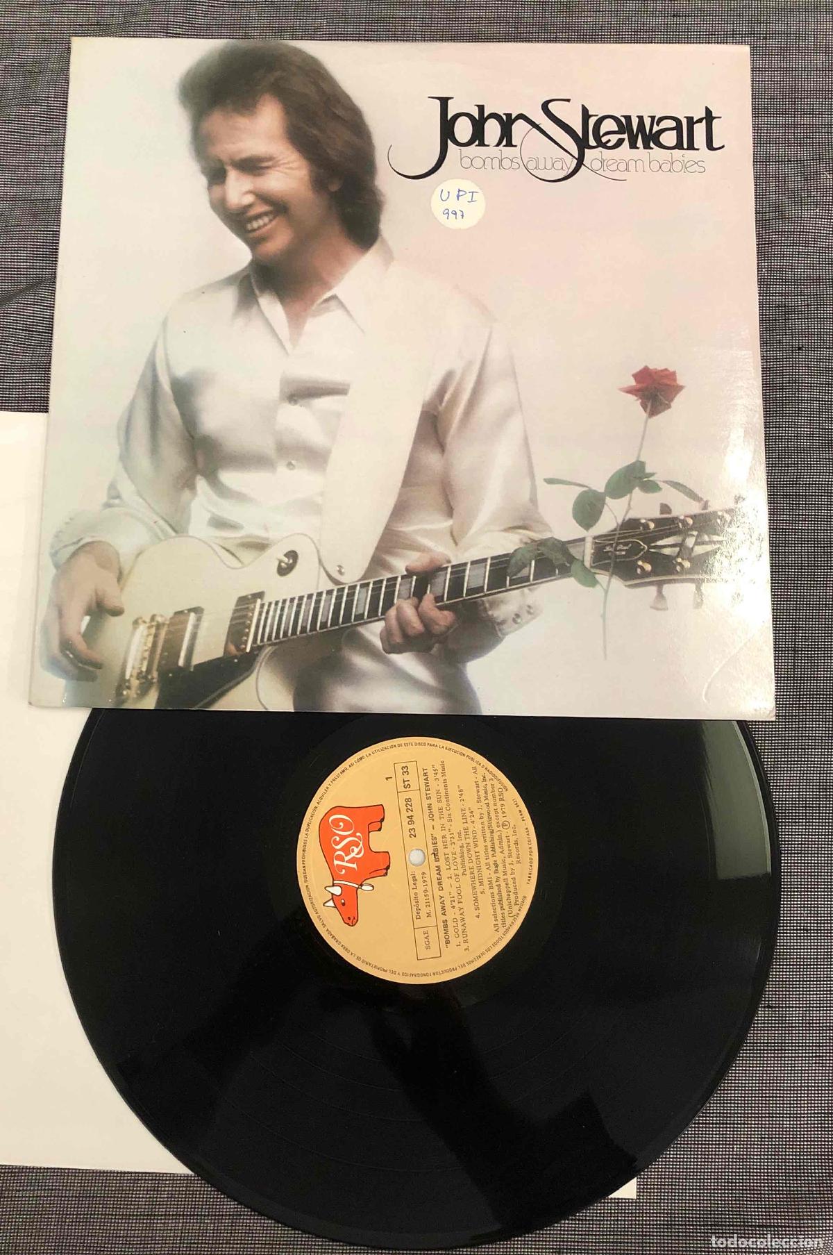 Dischi in vinile: LP JOHN STEWART BOMBS AWAY DREAM BABIES. POLYDOR 1979