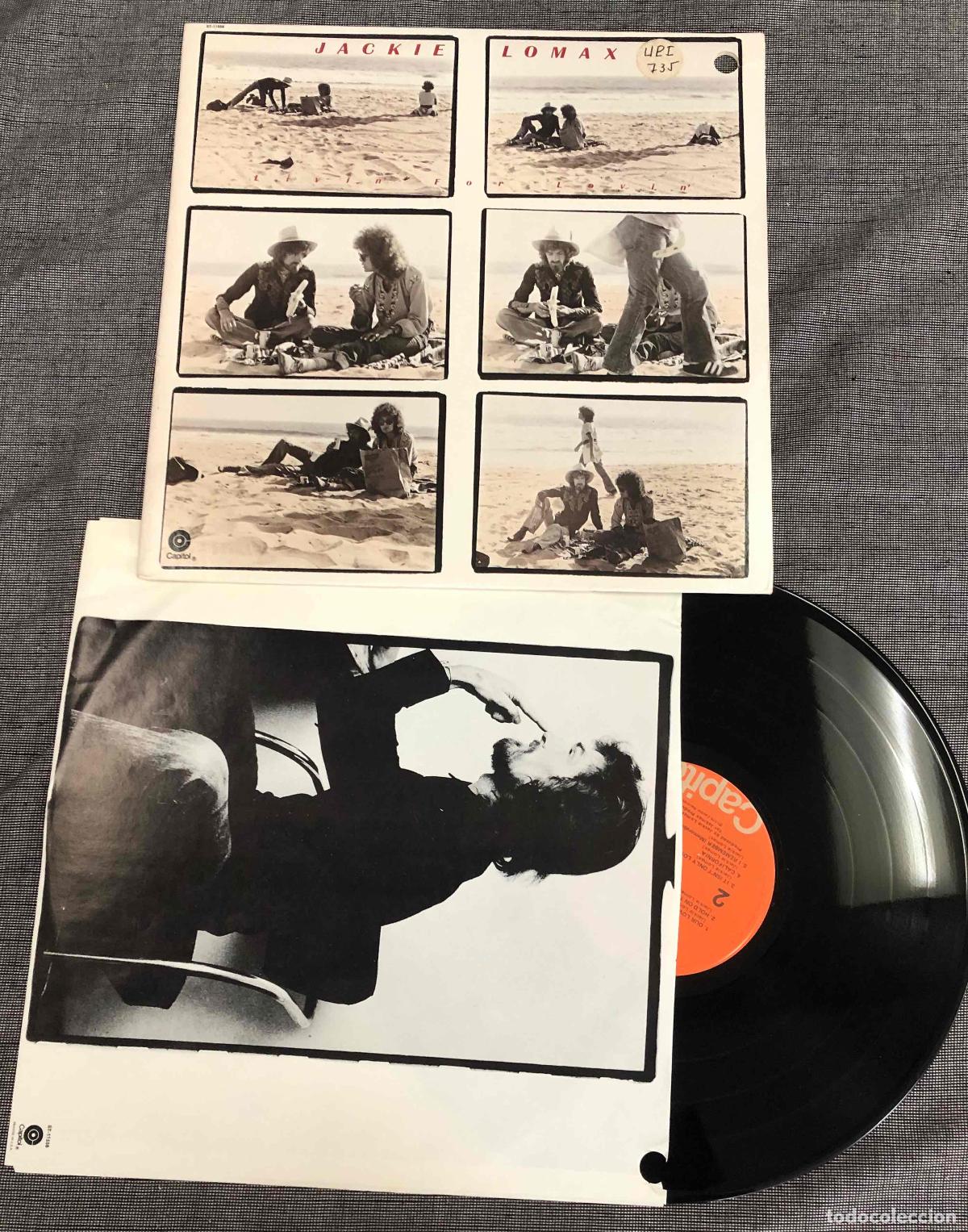 Disques de vinyle: LP JACKIE LOMAX. CAPITOL RECORDS 1976