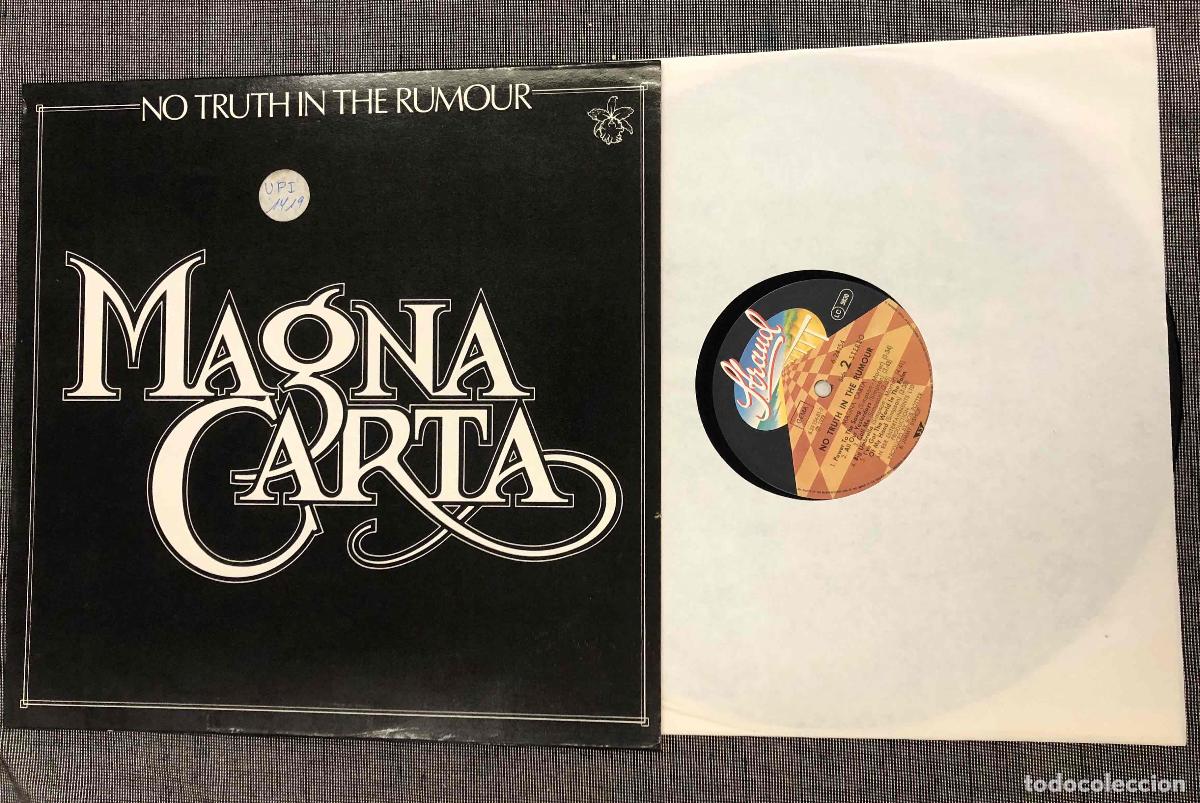 Dischi in vinile: LP MAGNA CARTA NO TRUTH IN THE RUMOUR. STRAND 1979