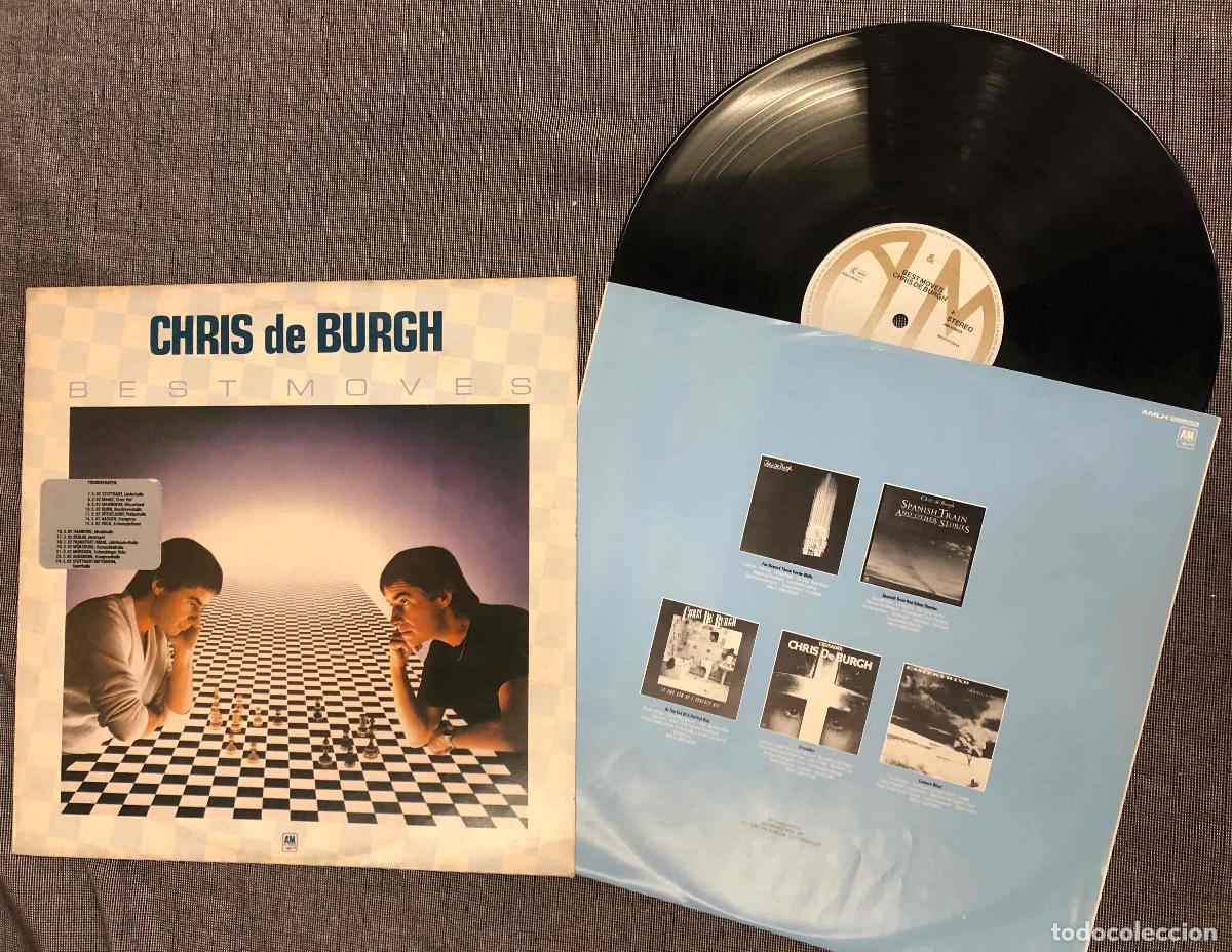 Discos de vinilo: LP CHRIS DE BURGH BEST MOVES. A&M RECORDS 1981