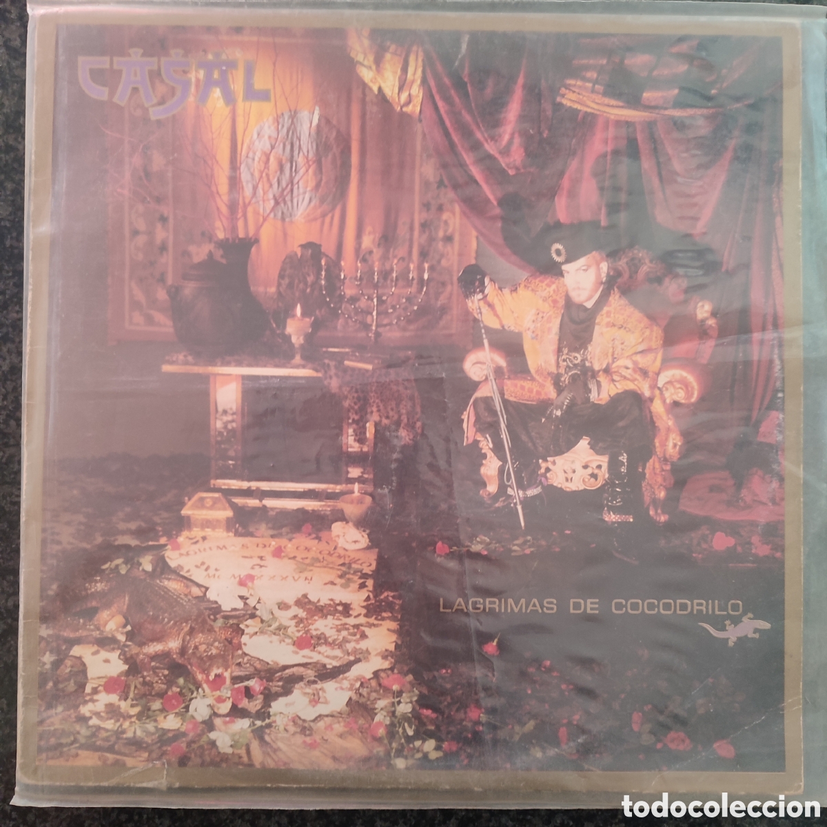 Discos de vinilo: Lp Tino Casal, Lagrimas de cocodrilo