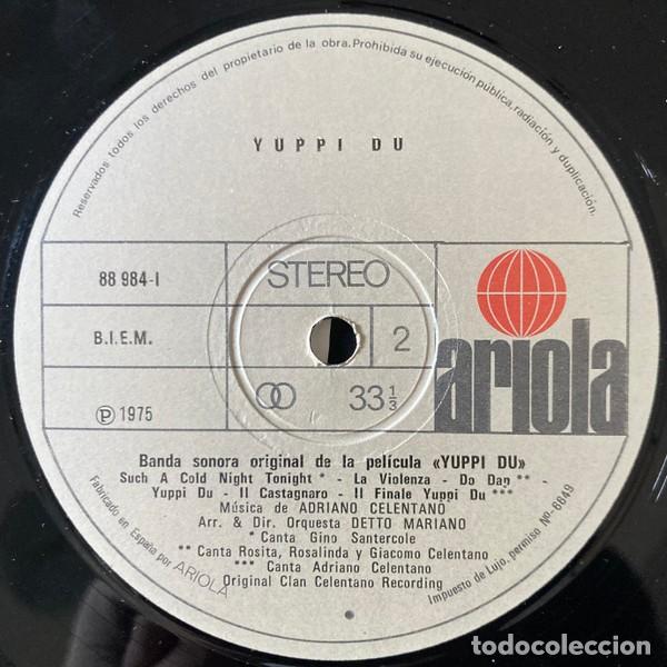Discos de vinilo: Adriano Celentano - Yuppi Du 1975 - Foto 4