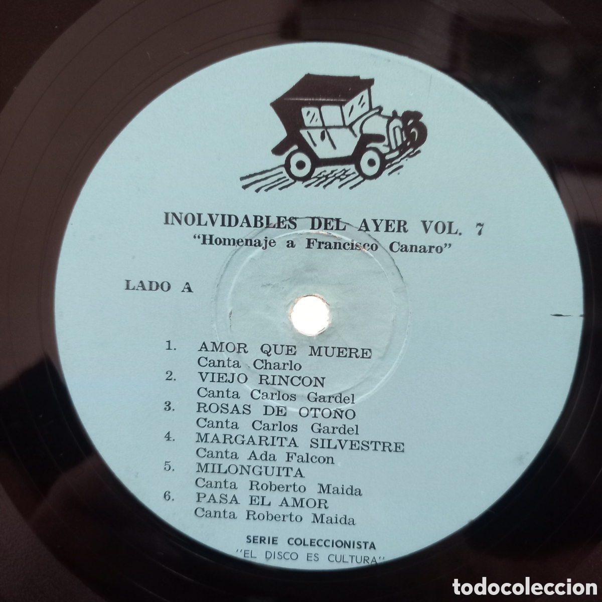 Discos de vinilo: Lp Tango Francisco canaro charlo Carlos gardel ada falc&oacute;n Roberto maida mirna mores fama milonga