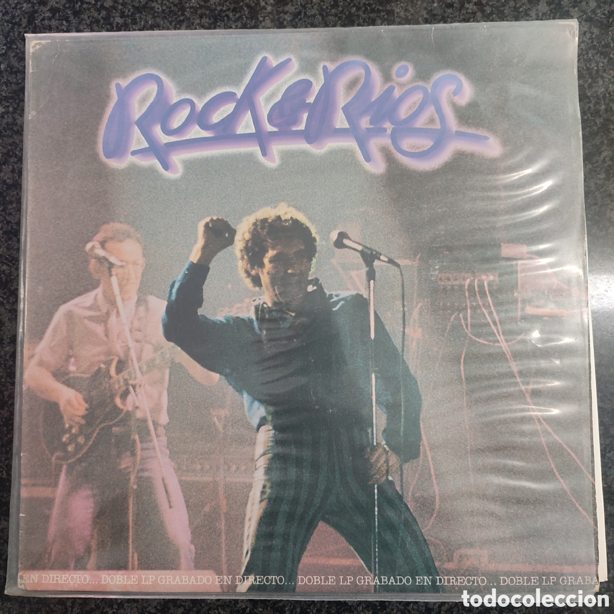 Disques de vinyle: Doble Lp de Miguel R&iacute;os. Rock & R&iacute;os
