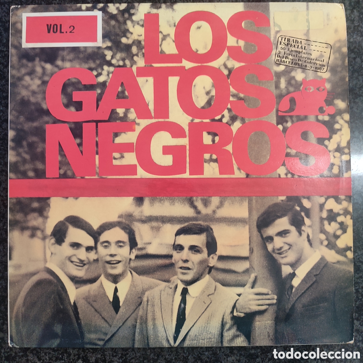 Disques de vinyle: Lp de Los Gatos Negros. Vol 2
