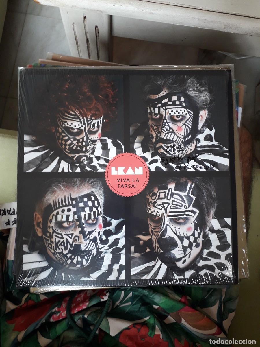 Discos de vinilo: L-KAN-&iexcl;VIVA LA FARSA!-ELECTRONIC- SYNTH-POP-BUBBLEGUM-ELECTRO(8&euro; ENV CERT)