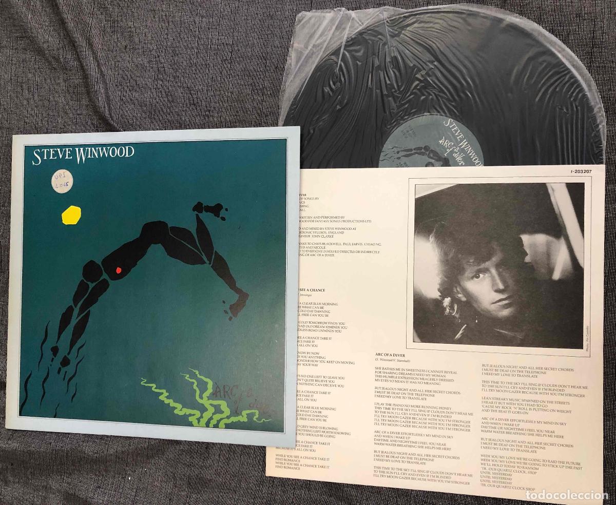 Discos de vinilo: LP STEVE WINWOOD ARC OF A DIVER. ISLAND ARIOLA 1981