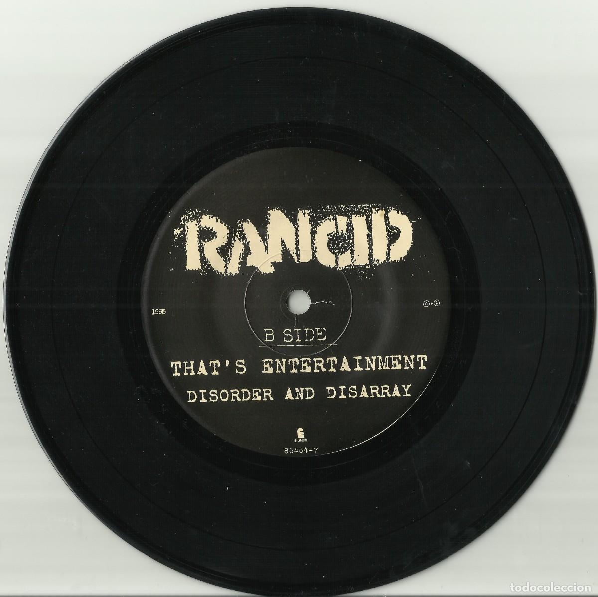 Discos de vinilo: RANCID single 1995 ....... - Foto 4