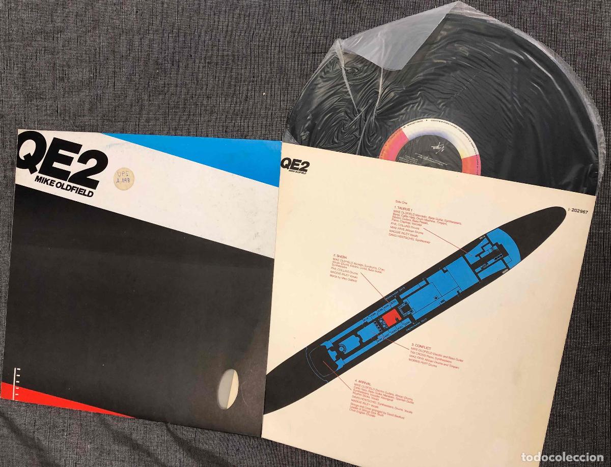 Discos de vinilo: LP MIKE OLDFIELD QE2. ARIOLA 1980