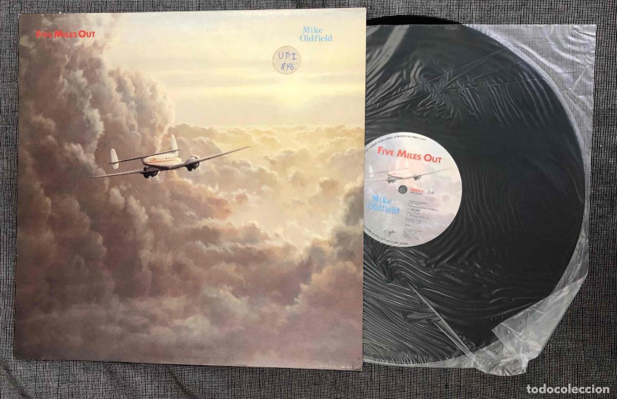 Discos de vinilo: LP MIKE OLDFIELD FIVE MILES OUT. VIRGIN ARIOLA 1982