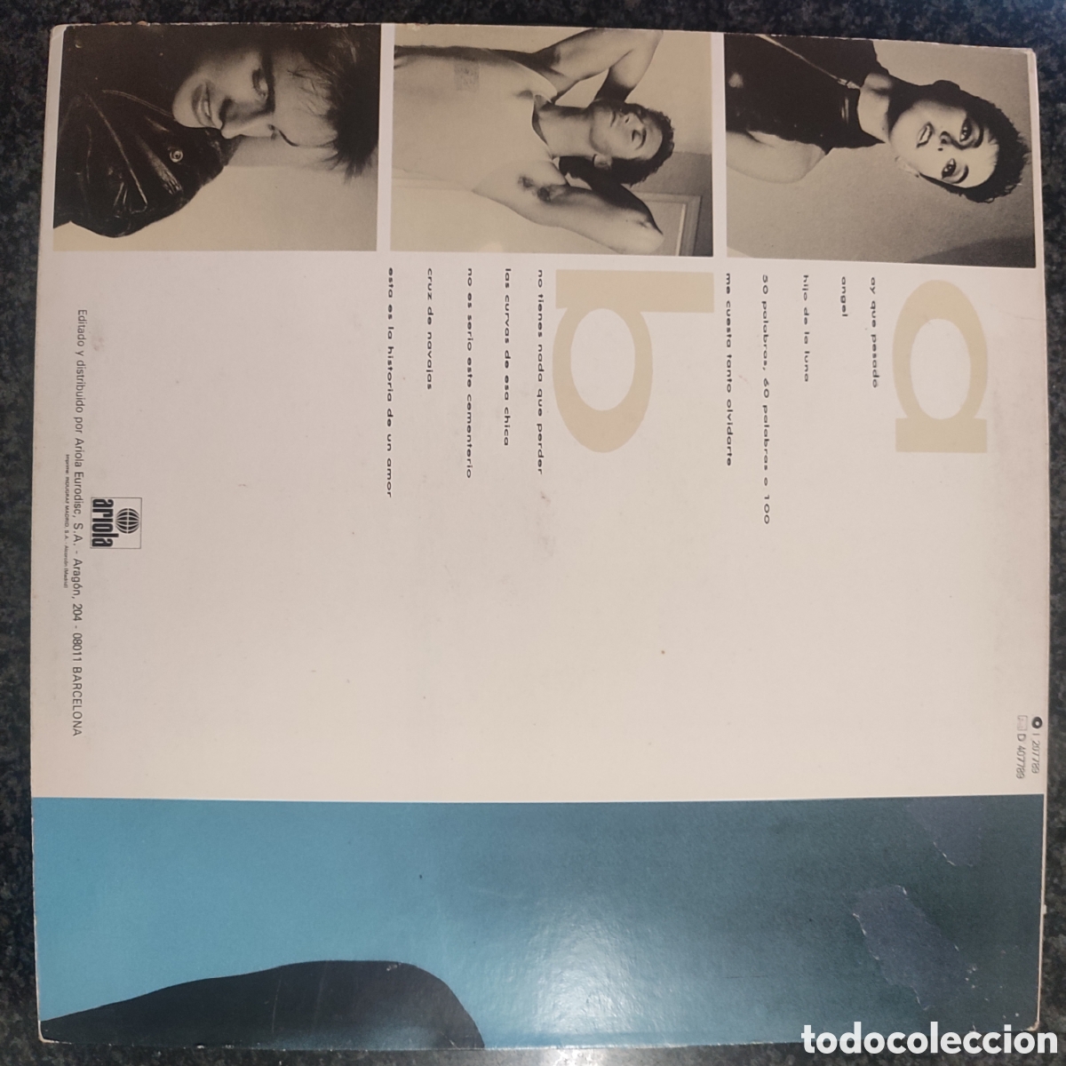 Discos de vinilo: Lp de Mecano, Entre el cielo y el suelo - Foto 2