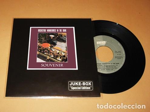 Vinyl records: OMD / ORCHESTRAL MANOEUVRES IN THE DARK - SOUVENIR - SINGLE - 1981 - JUKE-BOX