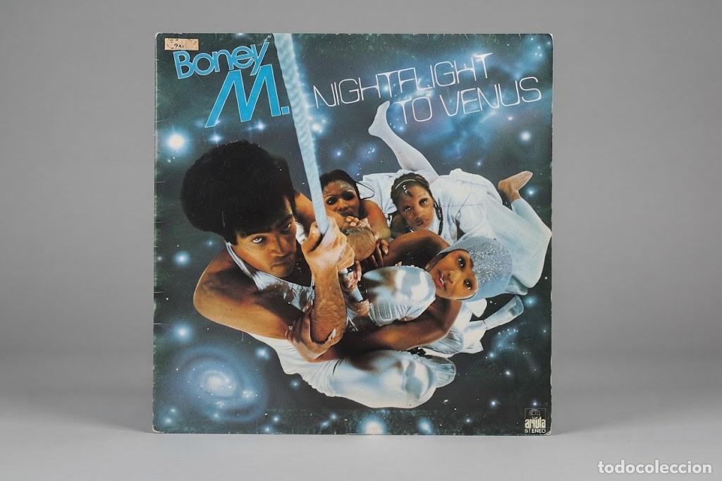 Discos de vinilo: BONEY M. - NIGHTFLIGHT TO VENUS - VINILO LP GATEFOLD - ARIOLA ESPA&Ntilde;A 1978