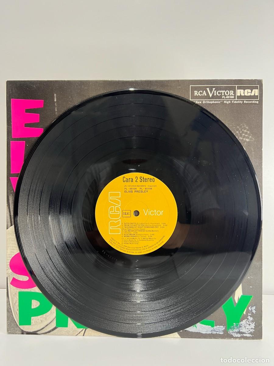 Discos de vinilo: ELVIS PRESLEY (LP) IDEM - A&Ntilde;O 1986 - Foto 3