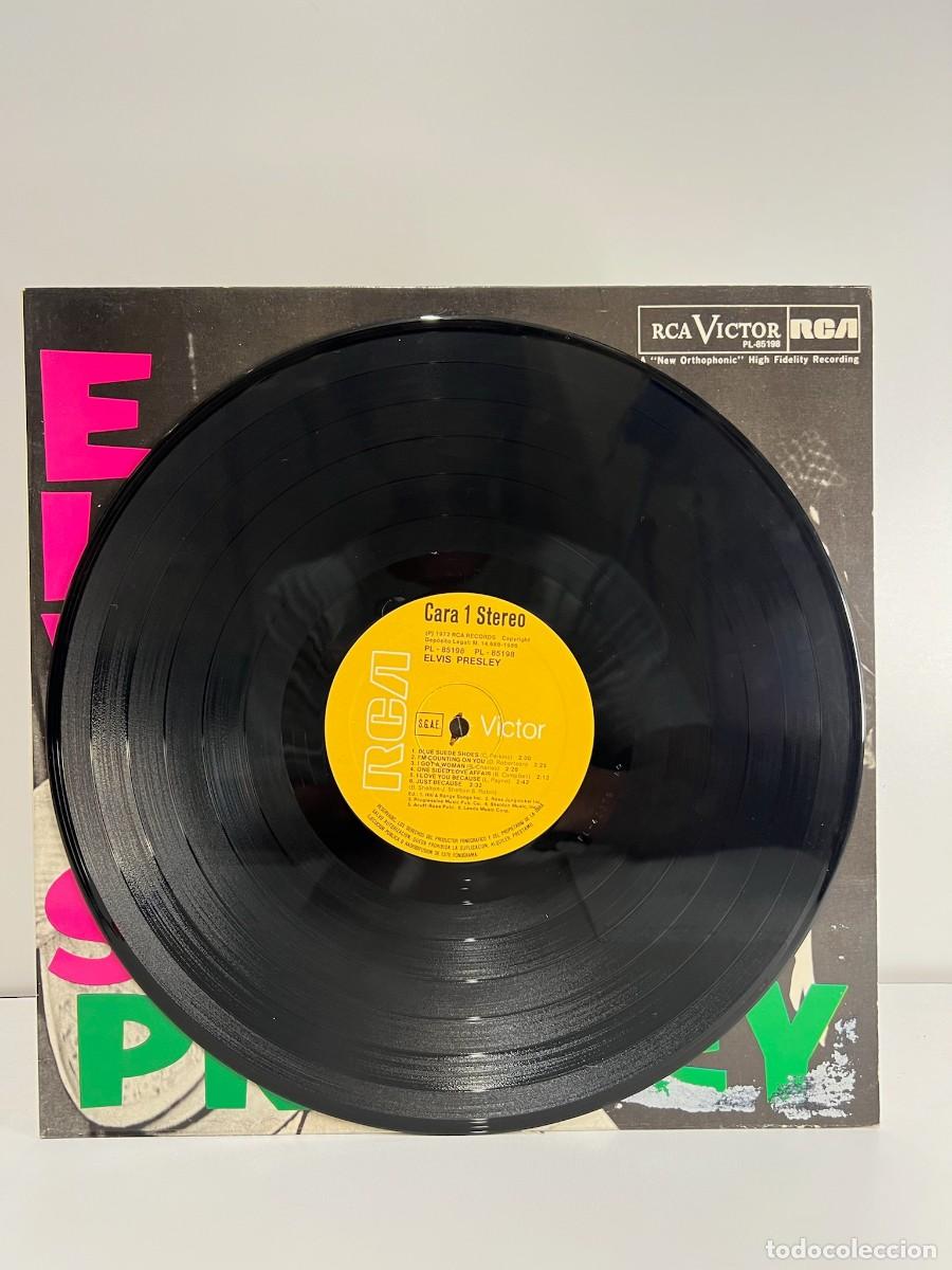 Discos de vinilo: ELVIS PRESLEY (LP) IDEM - A&Ntilde;O 1986 - Foto 4