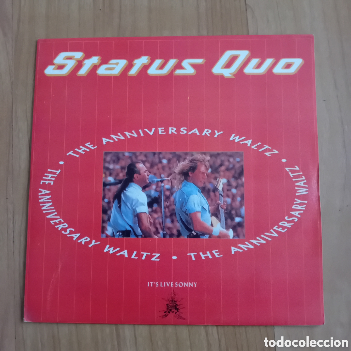 Discos de vinilo: STATUS QUO. THE ANNIVERSARY WALTZ