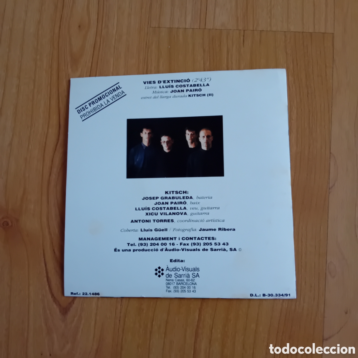 Discos de vinilo: KITSCH. VIES DEXTINCIO - Foto 2
