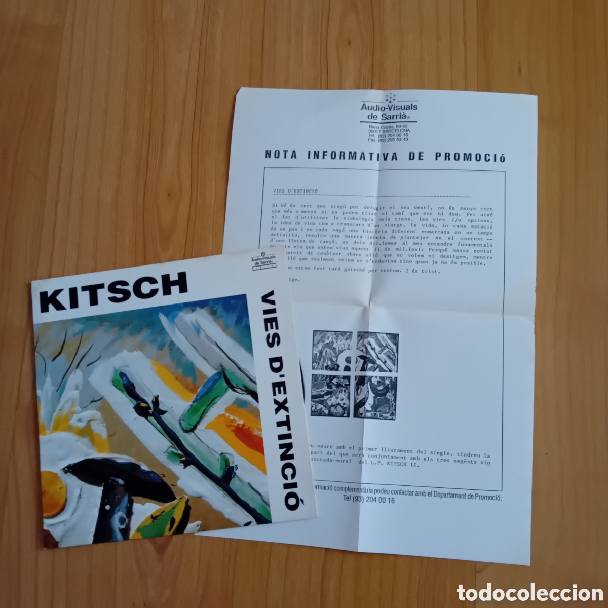 Discos de vinilo: KITSCH. VIES DEXTINCIO - Foto 1