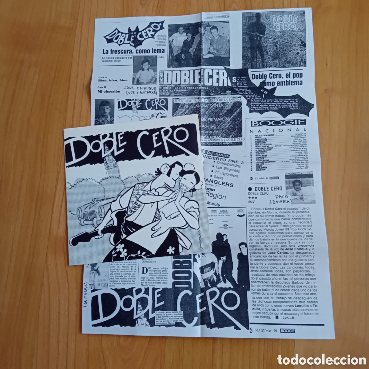 Discos de vinilo: DOBLE CERO. DEJALO. LLEVO HIELO