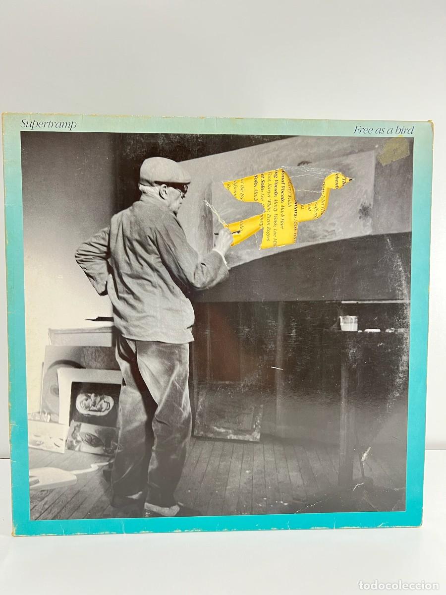 Dischi in vinile: SUPERTRAMP (LP) FREE AS A BIRD - A&Ntilde;O 1987 - ENCARTE CON LETRAS
