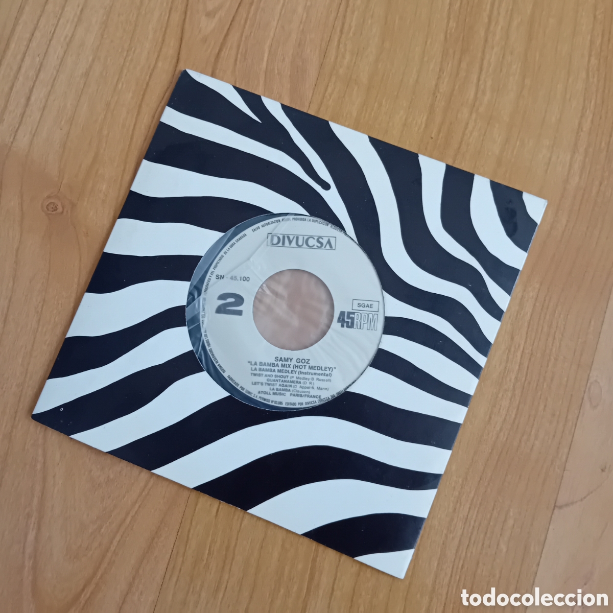 Discos de vinilo: SAMY GOZ. LA BAMBA MIX. - Foto 2