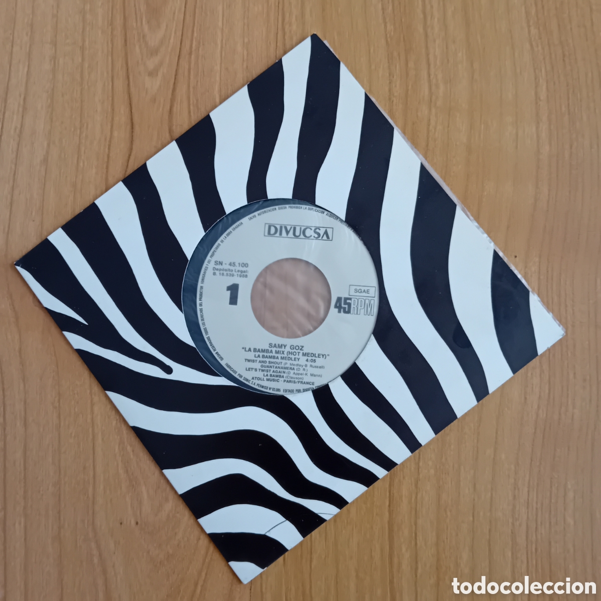 Discos de vinilo: SAMY GOZ. LA BAMBA MIX.