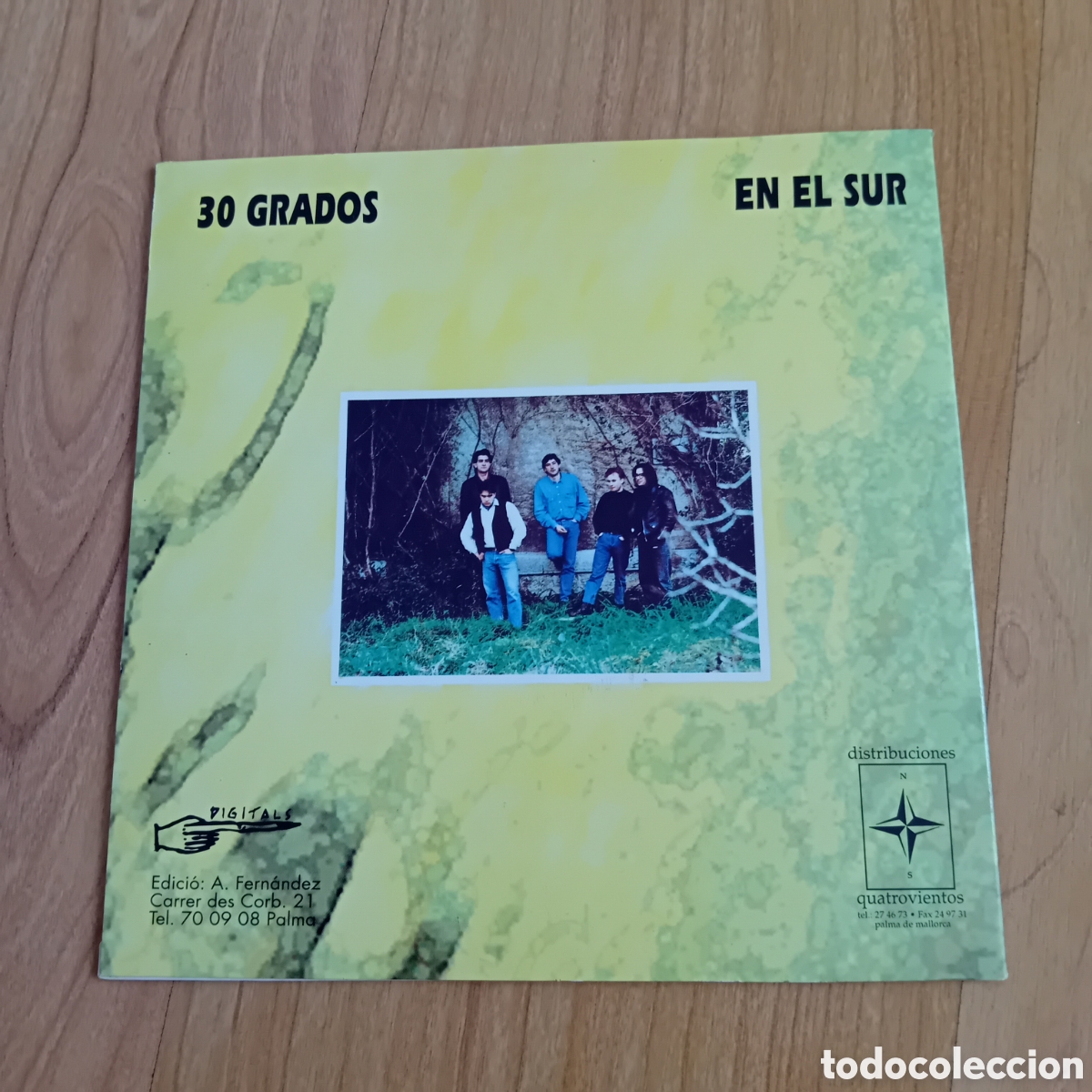 Discos de vinilo: PASOS PERDIDOS. 30 GRADOS. EN EL SUR - Foto 2