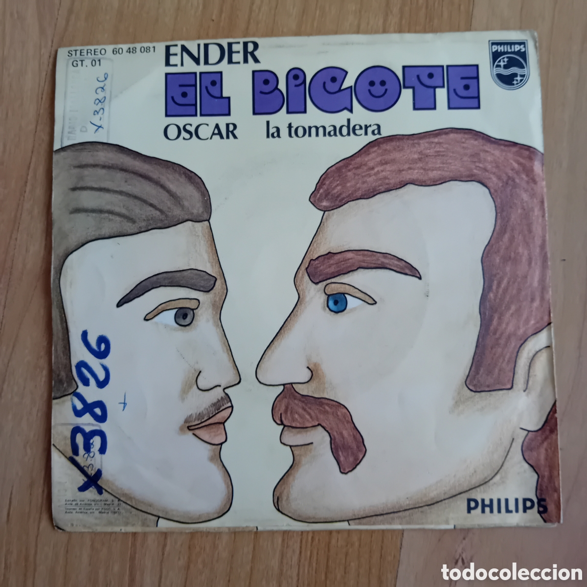Discos de vinilo: ENDER. EL BIGOTE. OSCAR. LA TOMADERA - Foto 2