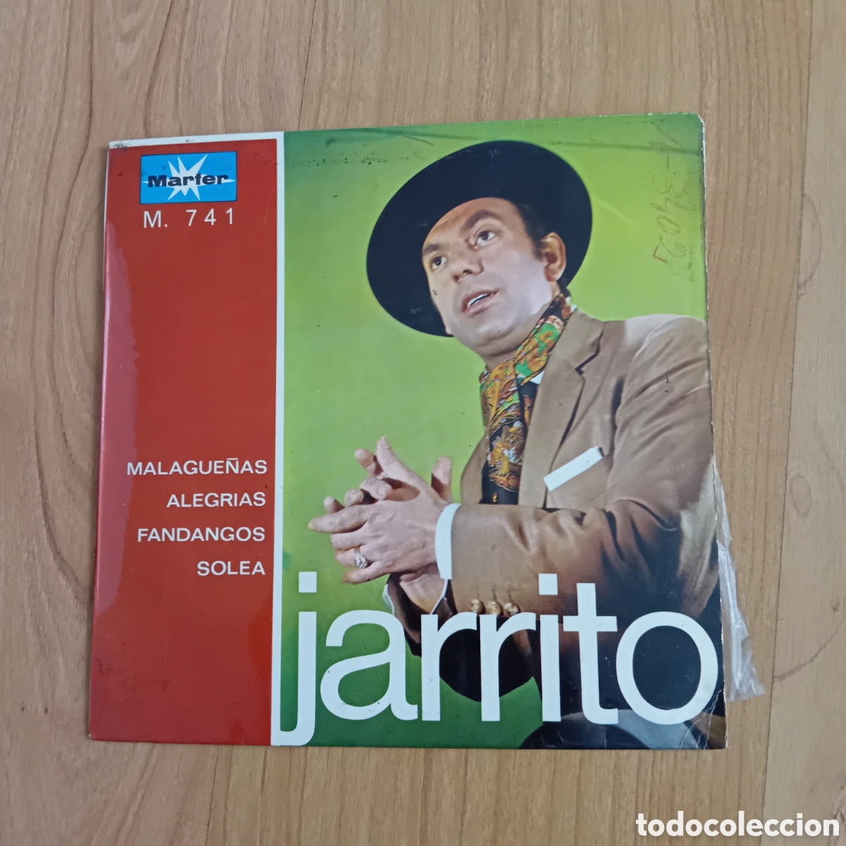 Discos de vinilo: JARRITO. SIN RAZON. MALAGUE&Ntilde;AS