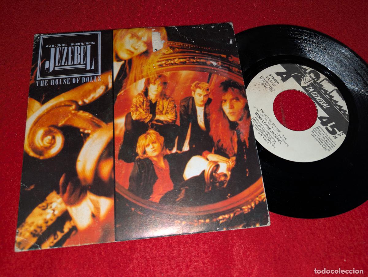 Dischi in vinile: GENE LOVES JEZEBEL The motion of love/A fresh slice 7'' SINGLE 1987 La general ESPA&Ntilde;A SPAIN