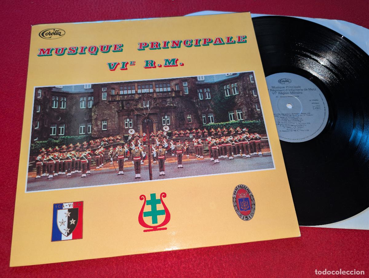 Discos de vinilo: 151 REGIMENT INFANTERIE METZ VI REGION MILITAIRE MILITAR Musique principale LP 1983 FRANCE FRANCIA