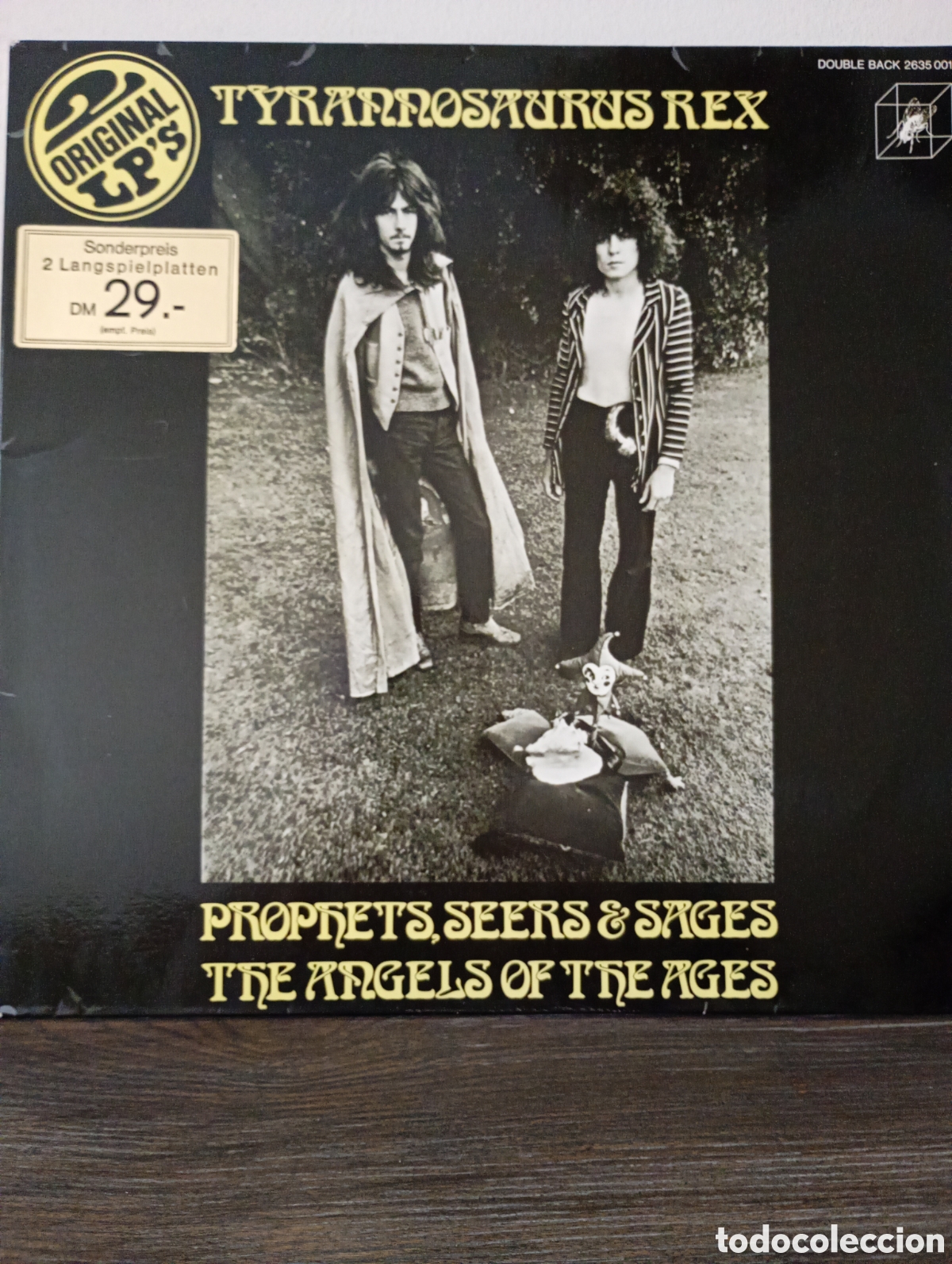 Discos de vinilo: Tyranosaurus Rex, Prophets, seers and sages 1972. 2LP.