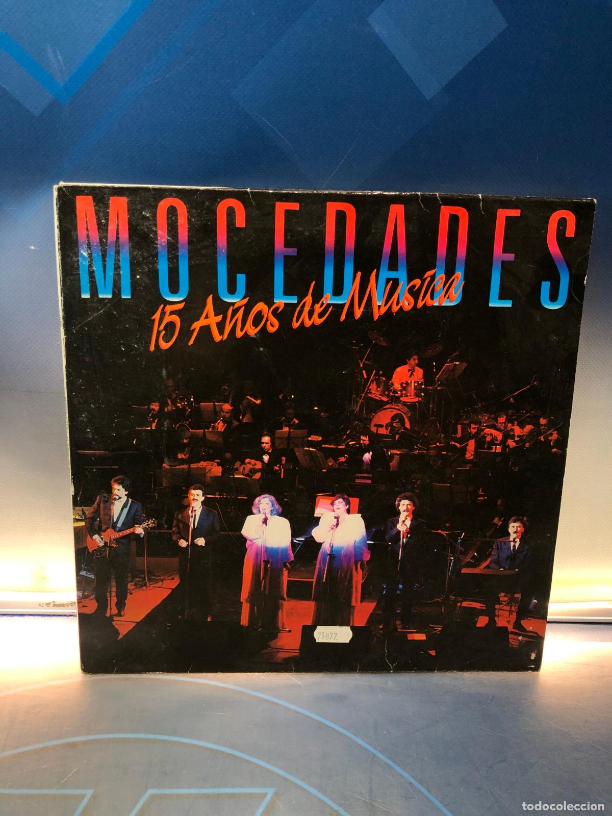 Discos de vinilo: Vinilo, Lp, Mocedades, 15 A&ntilde;os De M&uacute;sica, 1984