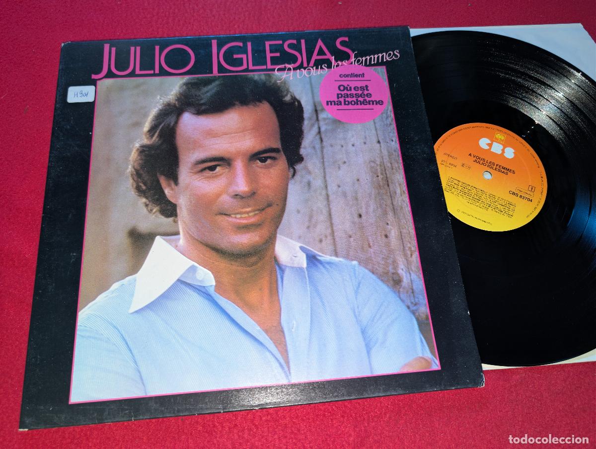 Discos de vinilo: JULIO IGLESIAS A vous les femmes LP 1979 CBS HOLLAND PAISES BAJOS gatefold