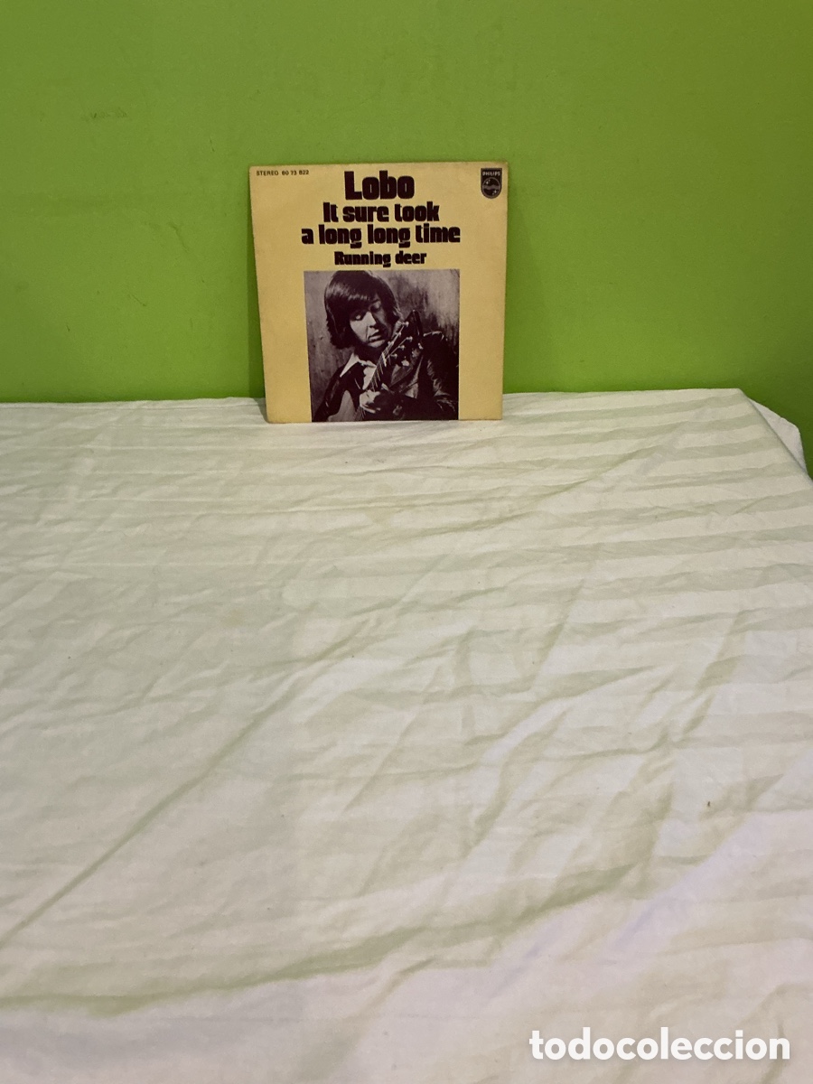 Discos de vinilo: LOBO &ndash; IT SURE TOOK A LONG LONG TIME &ndash; SINGLE 1973 - Foto 5