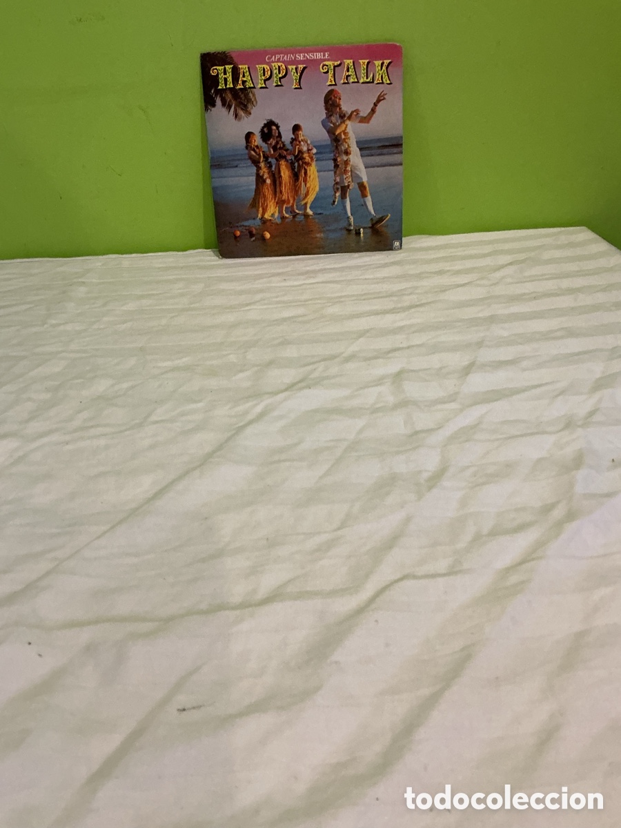 Discos de vinilo: CAPTAIN SENSIBLE &ndash; HAPPY TALK &ndash; SINGLE 1982 - Foto 5