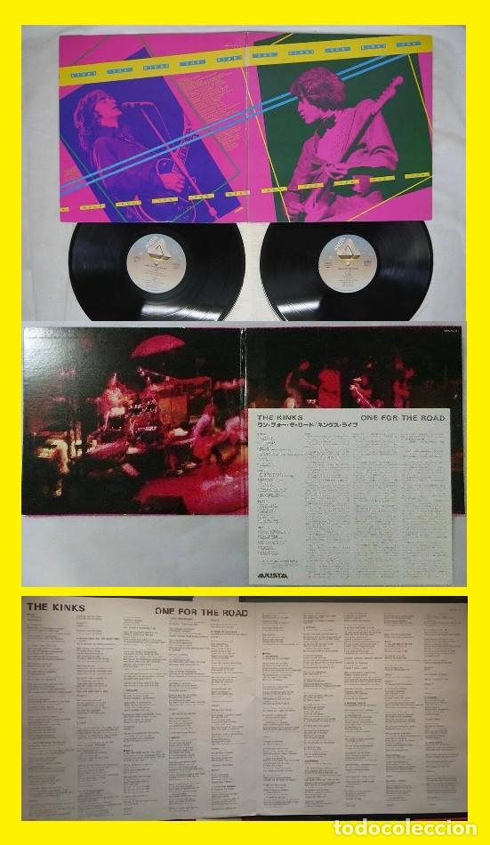 Discos de vinilo: THE KINKS / one for the road 2LPs !! LOLA, YOU REALLY GOT ME..EDIT JAPAN + LIBRTO, IMPECABLE !!
