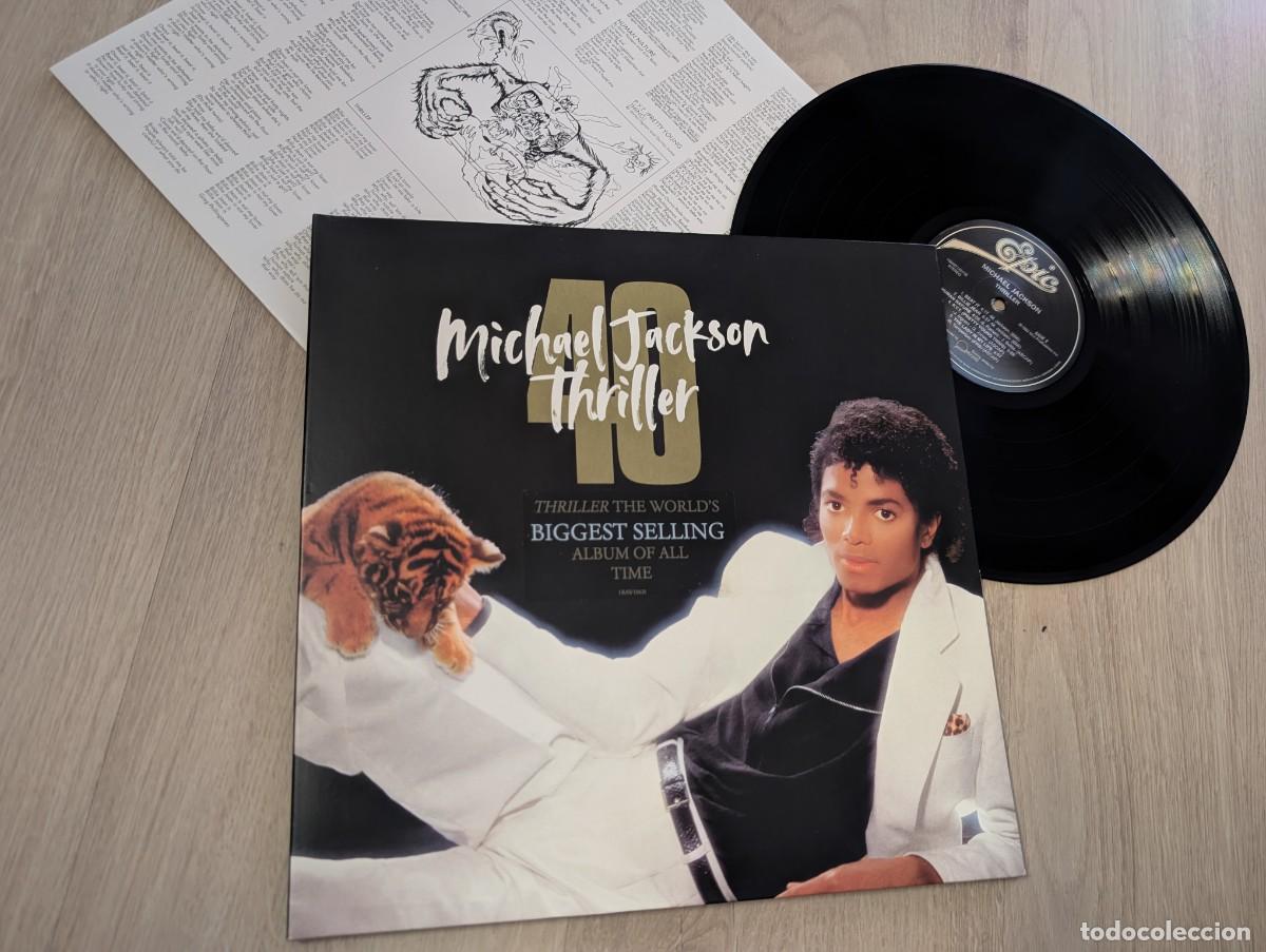 Dischi in vinile: MICHAEL JACKSON - THRILLER 40 ANIVERSARIO ..LP NUEVA ED. REMASTERIZADA EPIC - 2022 - GATEFOLD NUEVO