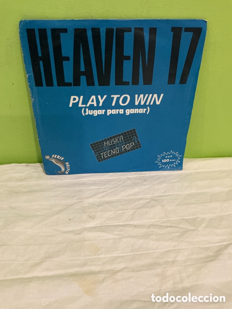 Discos de vinilo: HEAVEN 17 &ndash; PLAY TO WIN &ndash; SINGLE A&Ntilde;OS 80