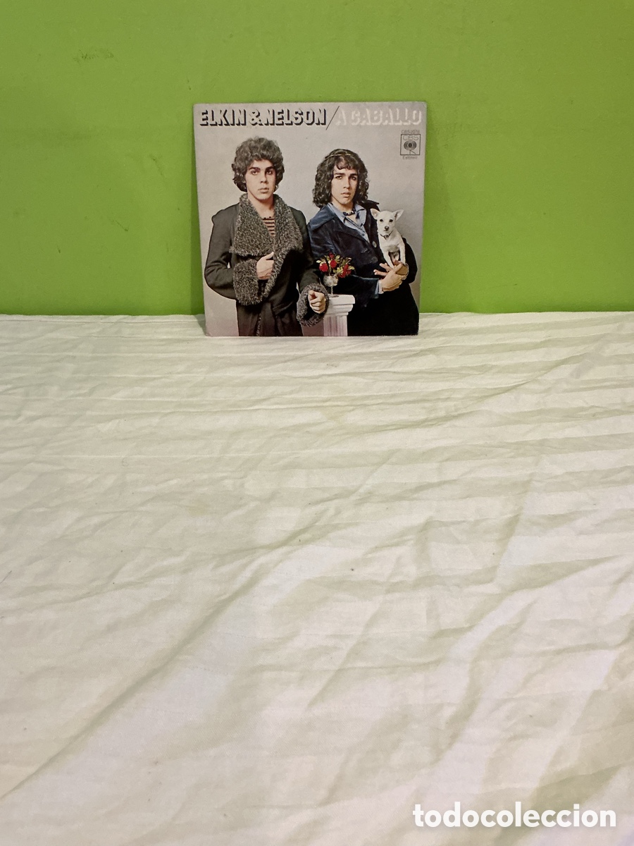 Discos de vinilo: ELKIN & NELSON &ndash; A CABALLO &ndash; SINGLE 1974 - Foto 5