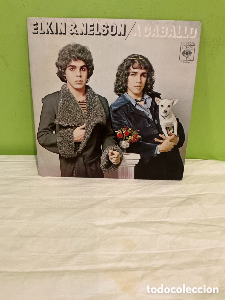Discos de vinilo: ELKIN & NELSON &ndash; A CABALLO &ndash; SINGLE 1974