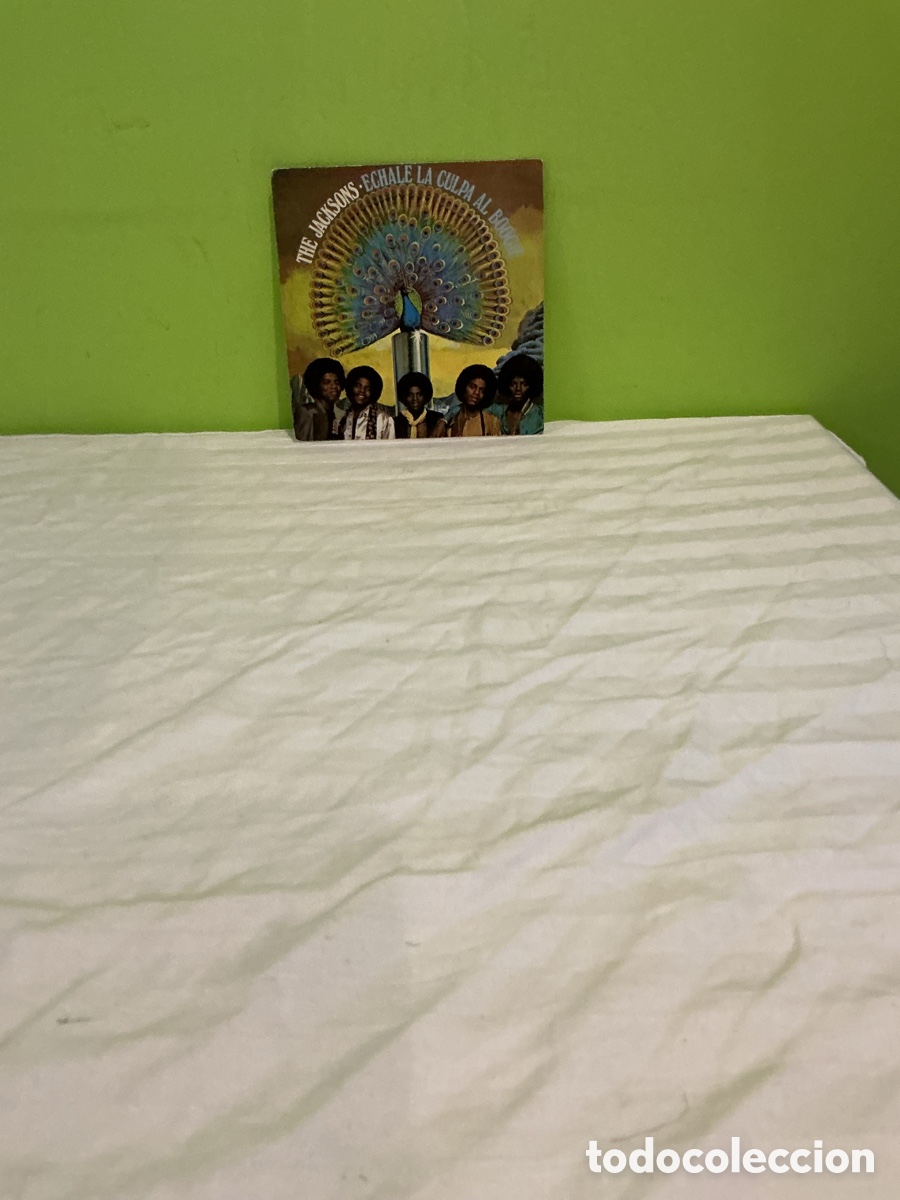 Discos de vinilo: THE JACKSONS &ndash; &Eacute;CHALE LA CULPA AL BOOGIE &ndash; SINGLE 1978 - Foto 5