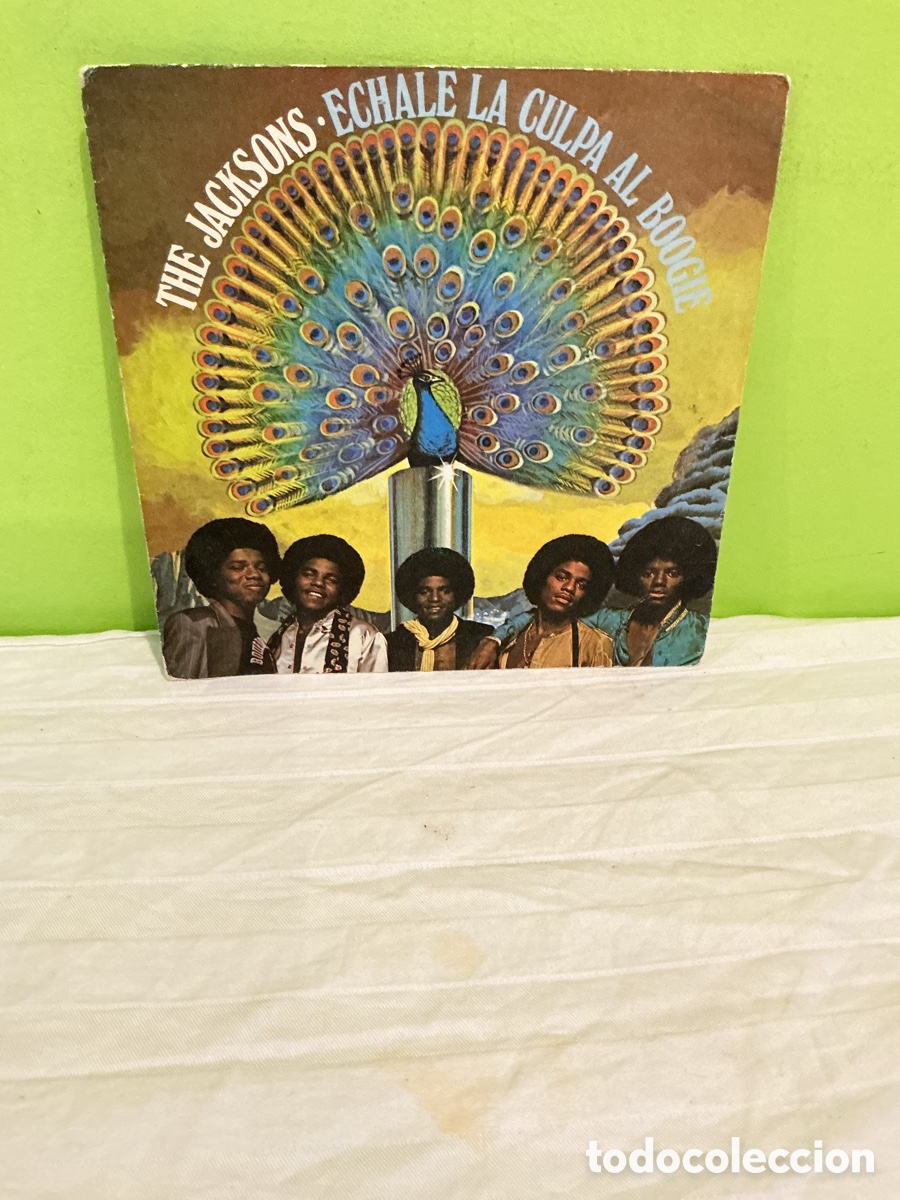 Discos de vinilo: THE JACKSONS &ndash; &Eacute;CHALE LA CULPA AL BOOGIE &ndash; SINGLE 1978