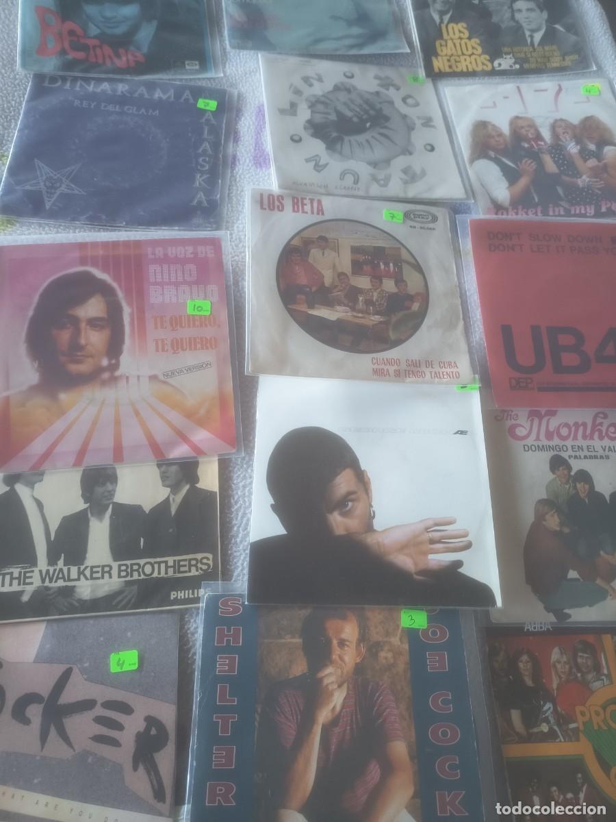 Discos de vinilo: COLECCION DE 45 SINGLES BUSCADOS - Foto 2