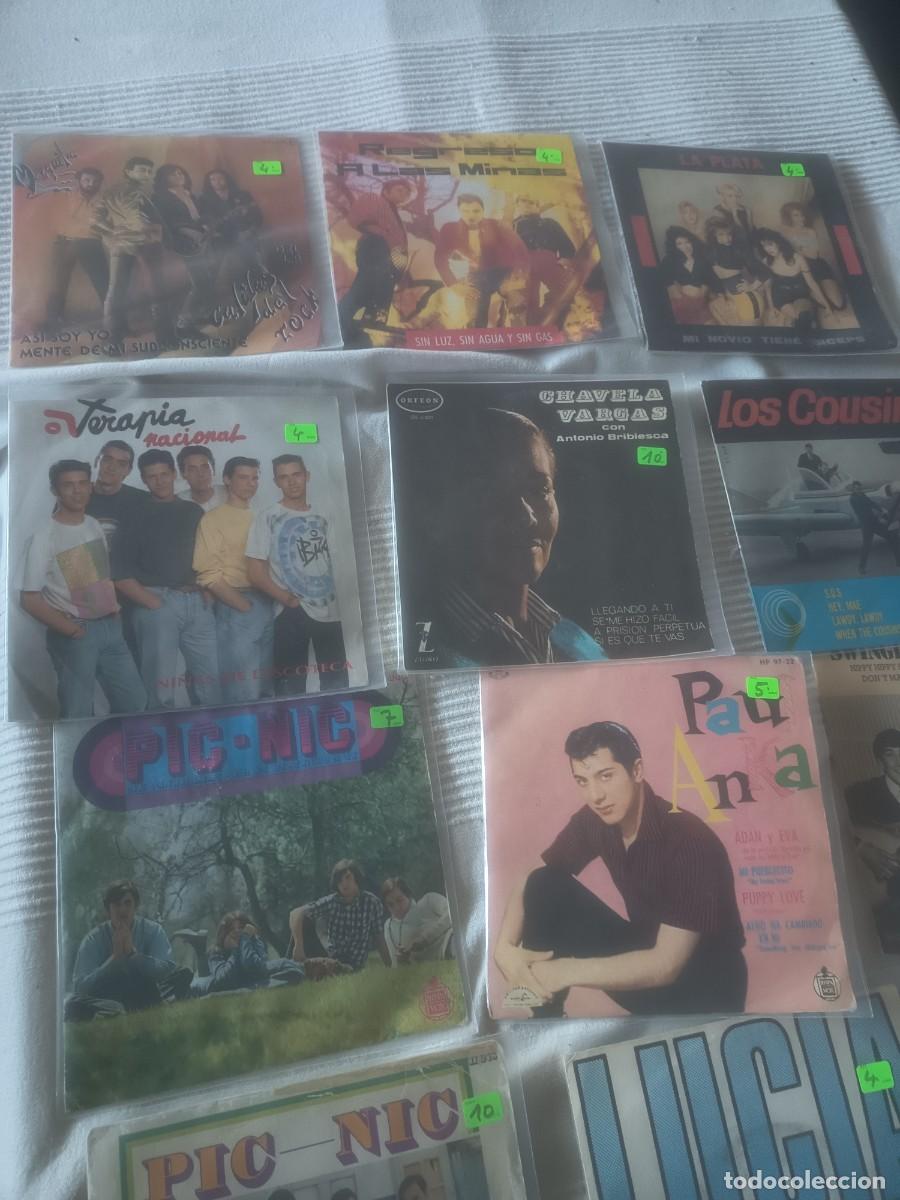 Discos de vinilo: COLECCION DE 45 SINGLES BUSCADOS - Foto 5