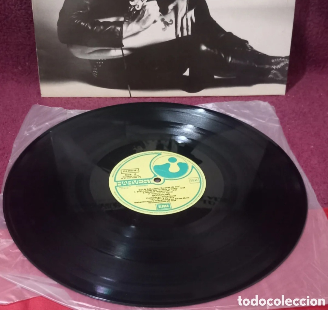 Discos de vinilo: MINI LP SCORPIONS BALLADS 1984 SPAIN - Foto 3