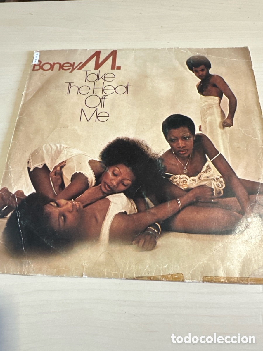 Disques de vinyle: VIN8087 boneym take the heat off me vinilo segunda mano