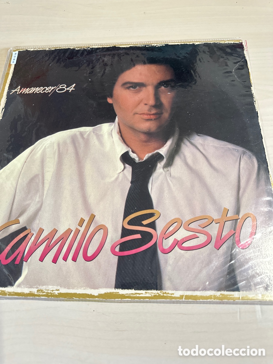 Disques de vinyle: VIN8088 Camilo sesto amanecer 84 vinilo segunda mano