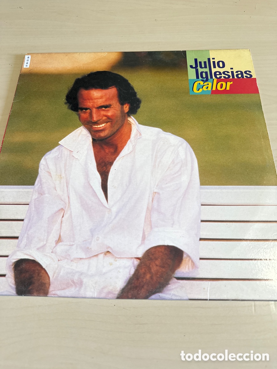 Vinyl-Schallplatten: VIN8089 julio iglesias calor vinilo segunda mano
