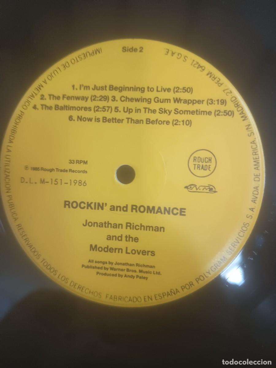 Discos de vinilo: DISCO LP JONATHAN RICHMAN - Foto 3